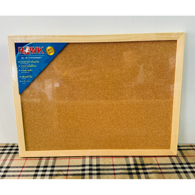 กระดานไม้ ก๊อก Cork Board แถมหมุดและน็อตแขวน กระดานปักหมุด กระดานติดประกาศ ขอบไม้ ขนาด A4/A3/A2/A1 กระดาน ไม้ก็อก US - รูปที่ 5