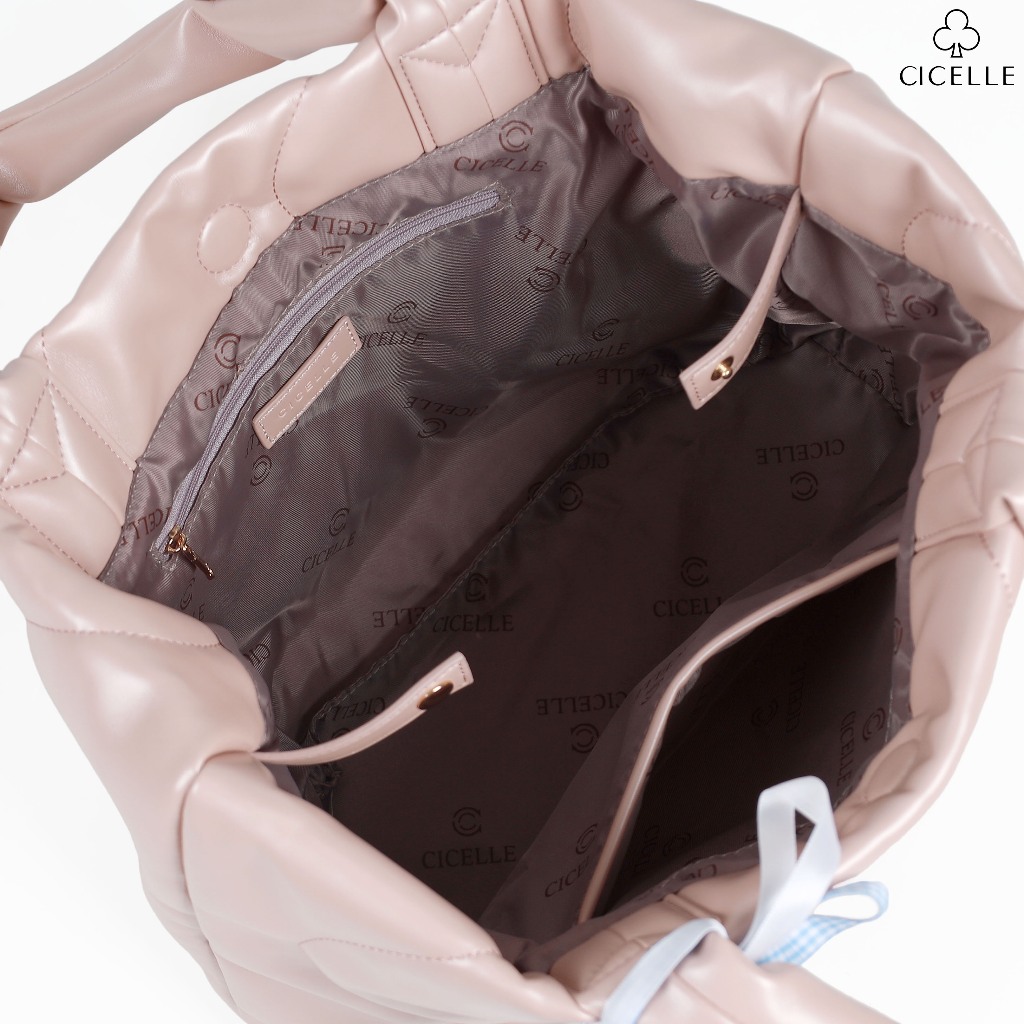 #9918 ทรงTote หนังเรียบนุ่มมากก แบรนด์ CICELLE