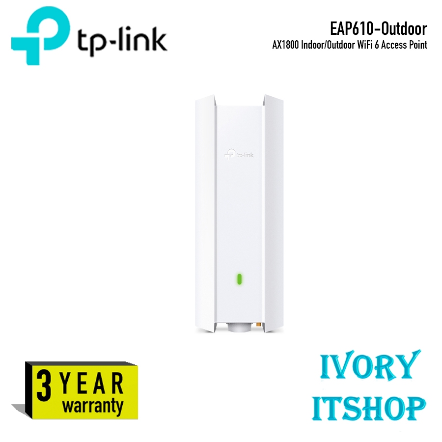 TP-LINK EAP610-Outdoor AX1800 Indoor/Outdoor WiFi 6 Access Point