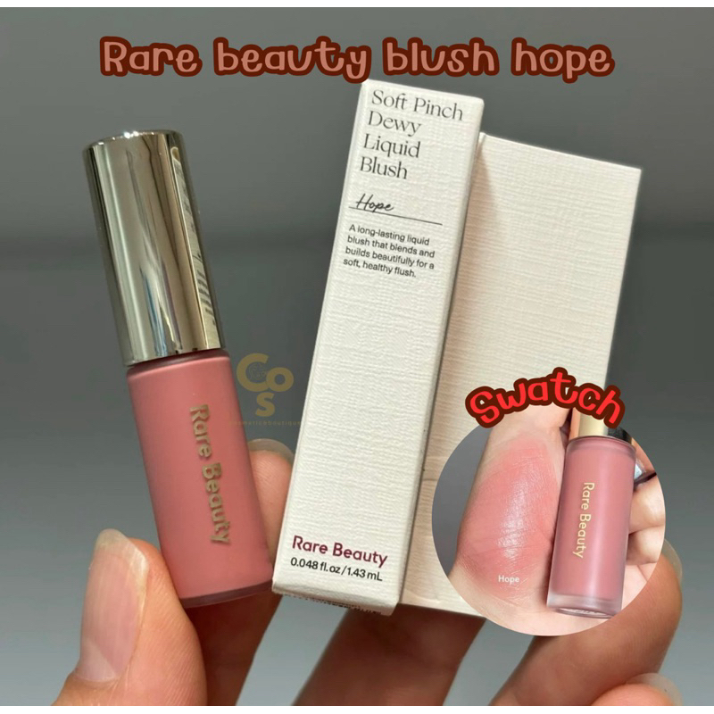 (ของแท้/พร้อมส่ง) Rare beauty liquid blush 1.43 ml.