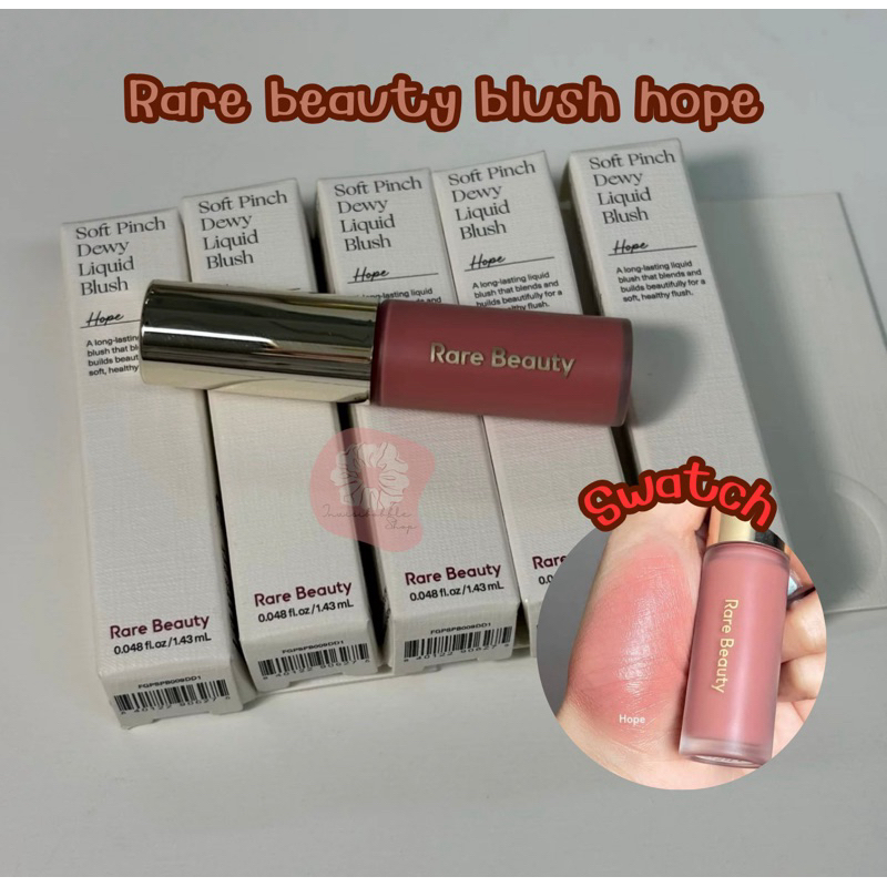 (ของแท้/พร้อมส่ง) Rare beauty blush 1.43 ml. สี Hope