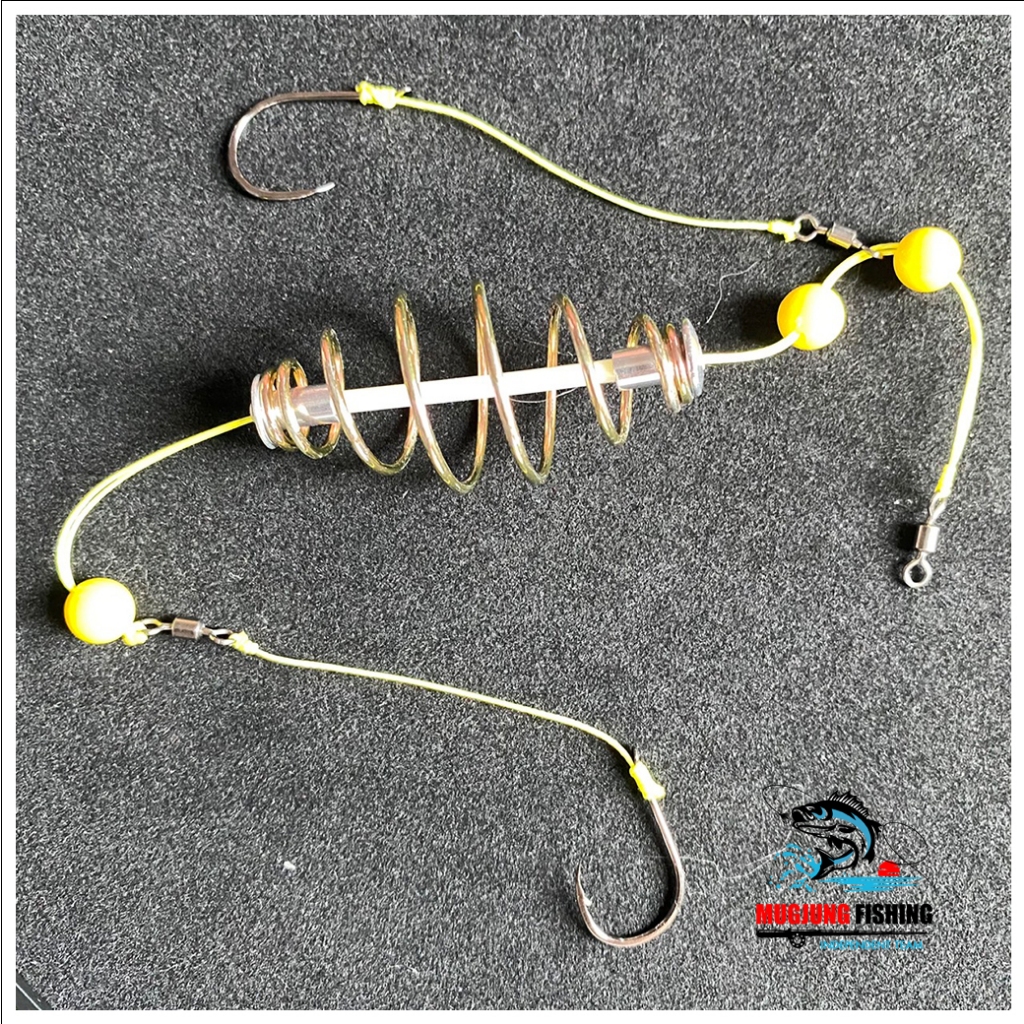 เบ็ดตกปลา ตะกร้อวิ่ง รุ่น MR8 ตะกร้อตกปลาหน้าดิน ตะขอเบ็ดชินุตูดแบน #0.3 - #12 มีเก็บเงินปลายท - รูปที่ 6