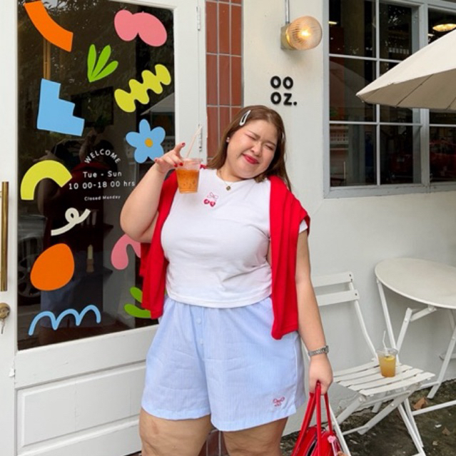 cherry tee เสื้อยืดเชอร์รี่ปัก | Preeyaaa
