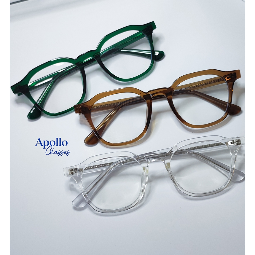 AP101 - แว่นกรองแสง แว่นบลูบล็อค BlueBlock กรองแสงสีฟ้า เลนส์ใส