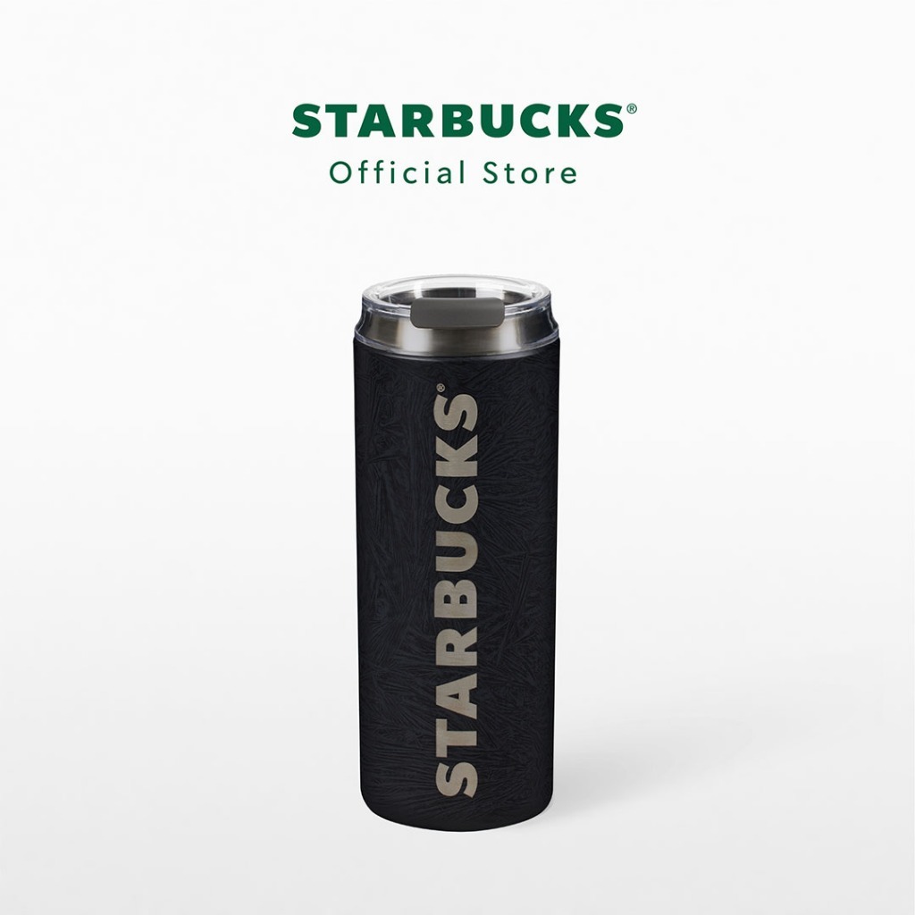 Starbucks Stainless Steel Charcoal Can Tumbler 19oz. | ทัมเบลอร์สตาร์บัคส์สแตนเลสสตีล ขนาด 19ออนซ์