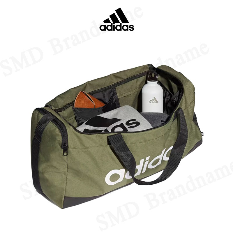 Adidas กระเป๋าเดินทาง รุ่น Essentials Logo Duffel Bag Medium Code: H35657