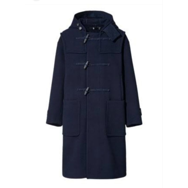 NEW6 Uniqlo Jil Sander +J Wool Oversized Duffle Coat