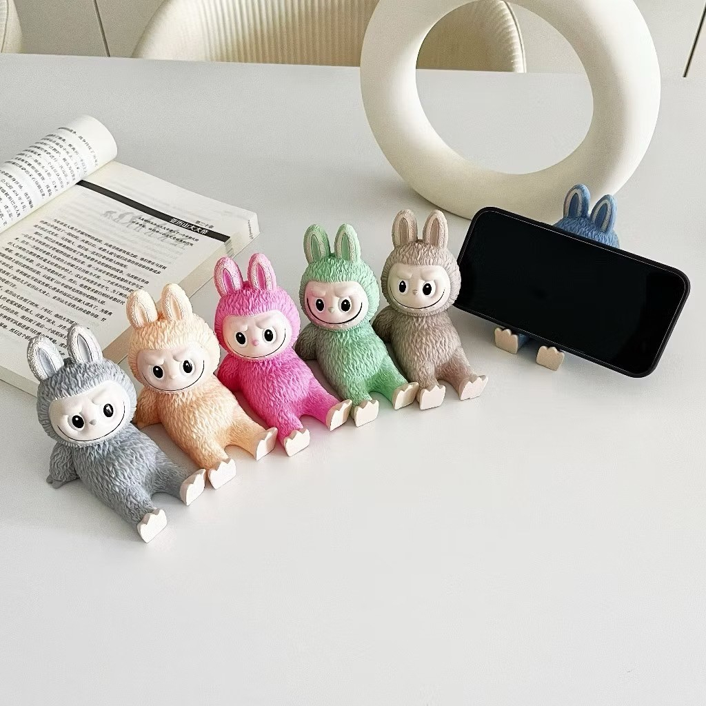 พร้อมส่งที่ไทย ขาตั้งโทรศัพท์มือถือ Labubu ที่วางโทรศัพท์ ที่วางสมาร์ทโฟน วางโทรศัพท์มือถืออุปกรณ์เสริม