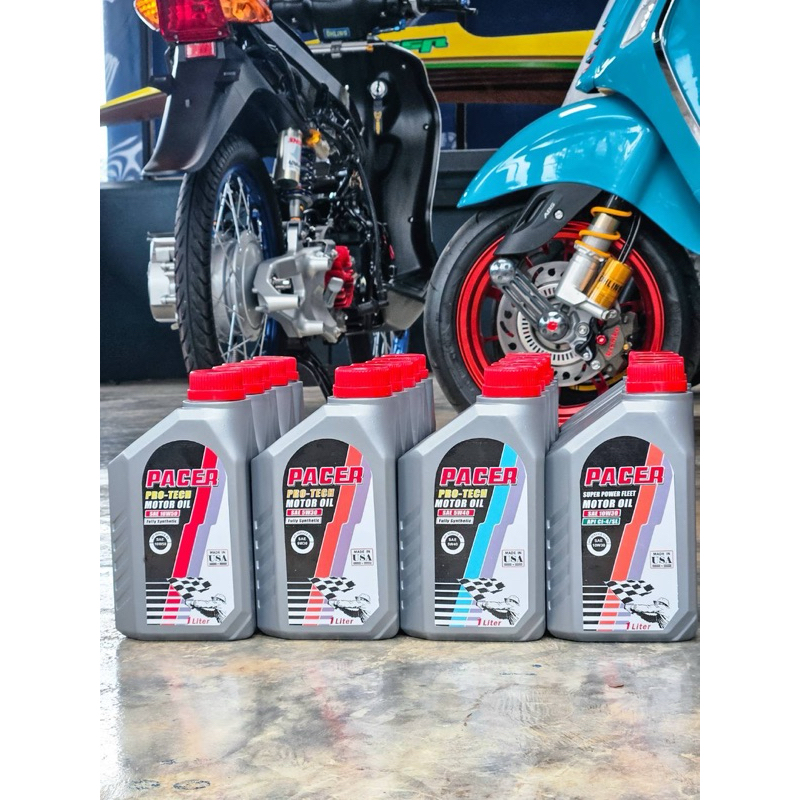 น้ำมันเครื่อง PACER MOTOR OIL (นำเข้าจาก USA.)