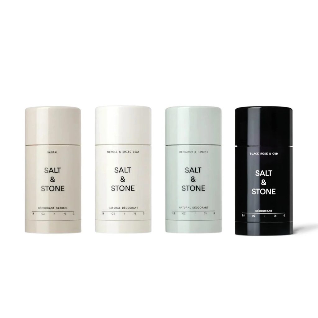 พร้อมส่ง ของแท้ Salt & Stone Natural Deodorant/Deodorant Gel (28g/75g) (Bergamot&Hinoki/Black Rose&Oud/Neroli&Basil)