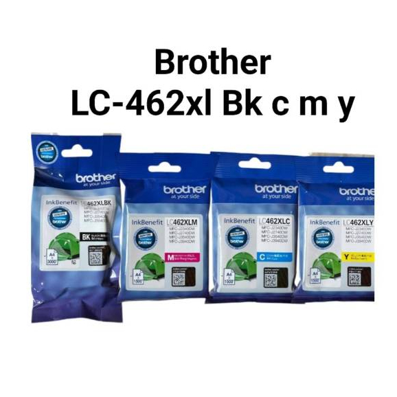 Brother LC-462XL BK C M Y ของแท้ รุ่นหมึกเยอะ