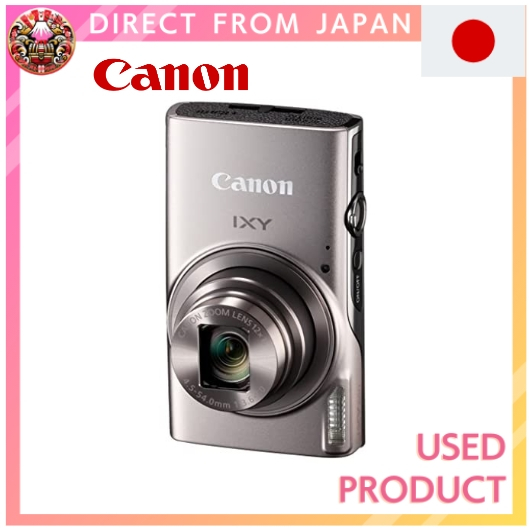 【Used】Canon Compact Digital Camera IXY 650 Silver 12x Optical Zoom/Wi-Fi IXY650SL【Direct from Japan】