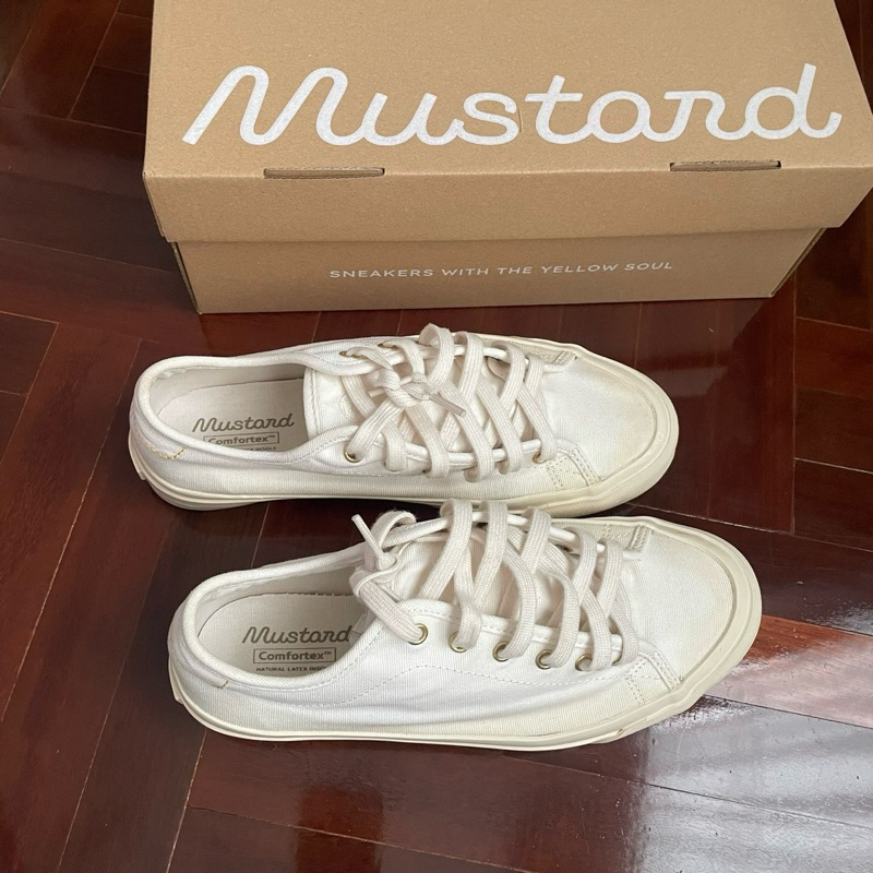 [ส่งต่อ]รองเท้าผ้าใบ Mustard sneakers size 39