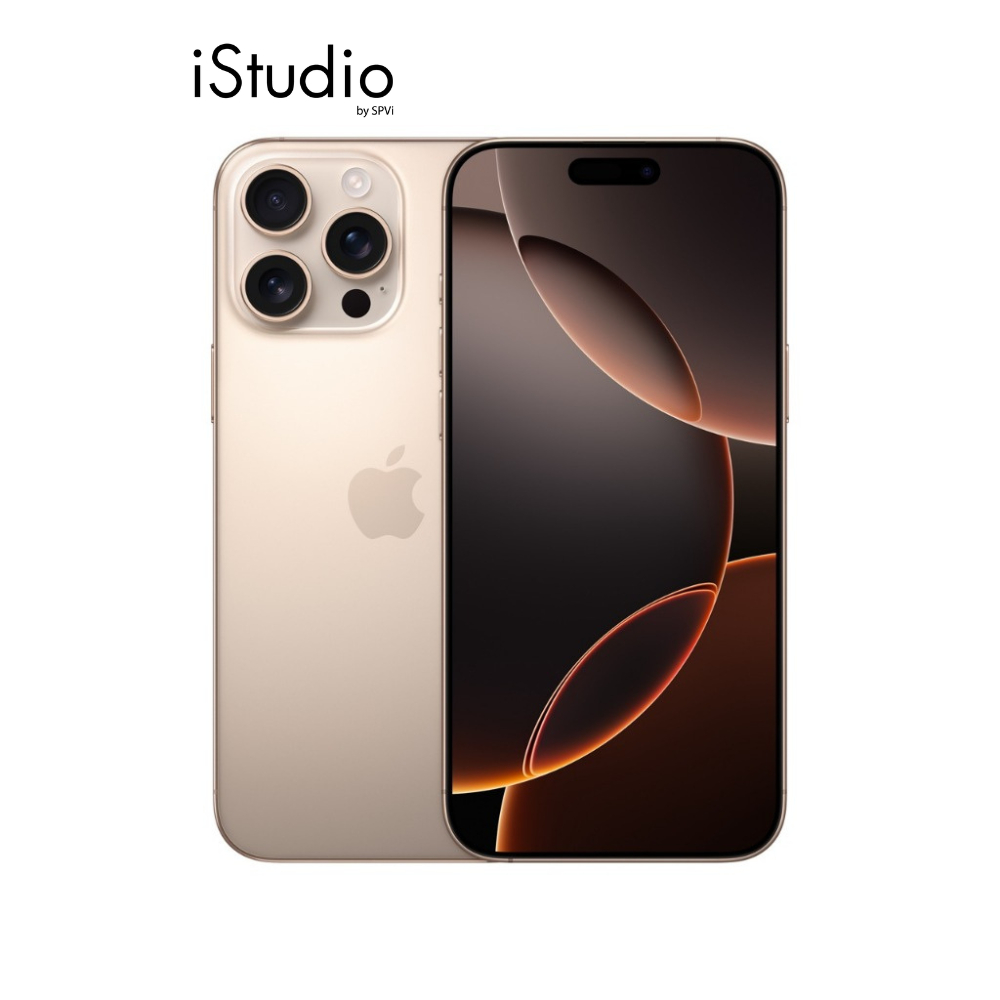 Apple iPhone 16 Pro Max I iStudio by SPVi (แถม FILM) ออเดอร์จะยกเลิกอัตโนมัติหากไม่ชำระเงินภายใน30นาที