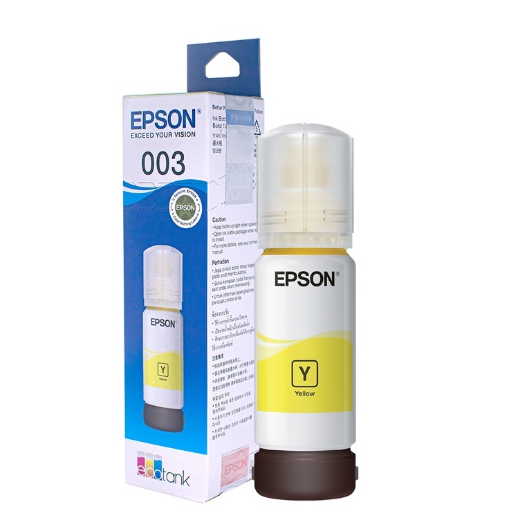 Epson 003 ink tank bottle หมึกเติมเอปสันของแท้ (พร้อมกล่อง) หมึกเติม Epson 100% ตรงรุ่น L3110 L3101 L3210 L3216 L3150