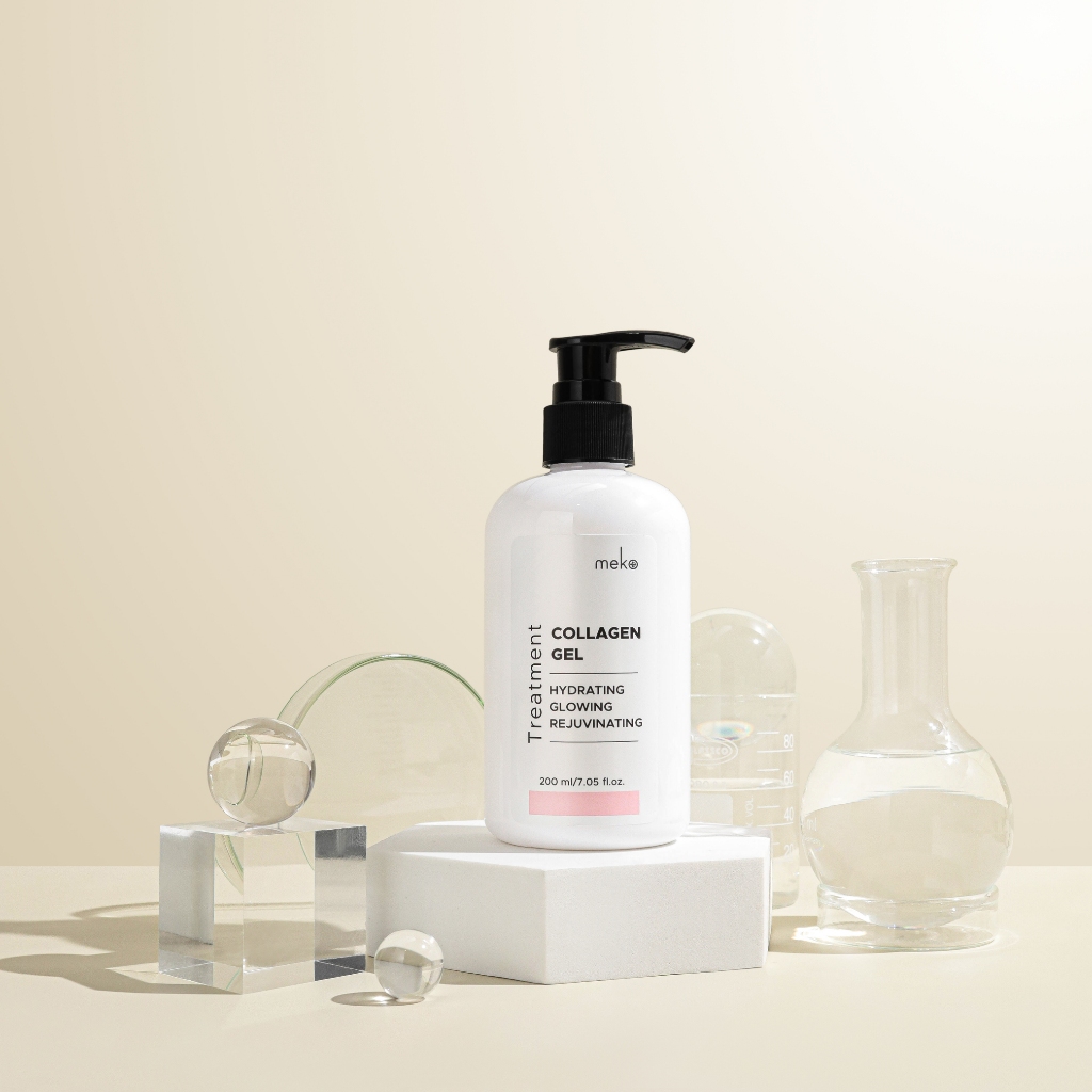 เจลนวดหน้า สูตรคอลลาเจนCollagen gel เมโกะ คลินิก Meko Clinic ใช้กับเครื่องนวดหน้าได้ทุกรุ่น  200 ml ราคา ถูกที่สุด ดีลบีเคเค แกลเลอรีภาพที่ 2