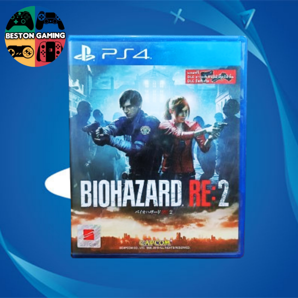 PS4 แผ่น ps4 Biohazard Re2 มีภาษาไทย