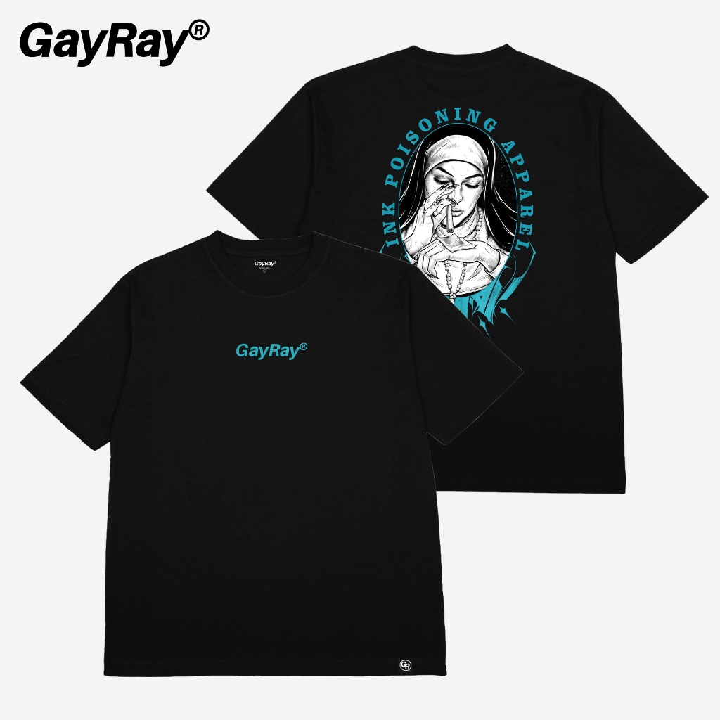 GayRay ⎰ลาย SISTER.⎱  เสื้อยืดโอเวอร์ไซส์ Cotton 100% นุ่่ม ใส่สบาย