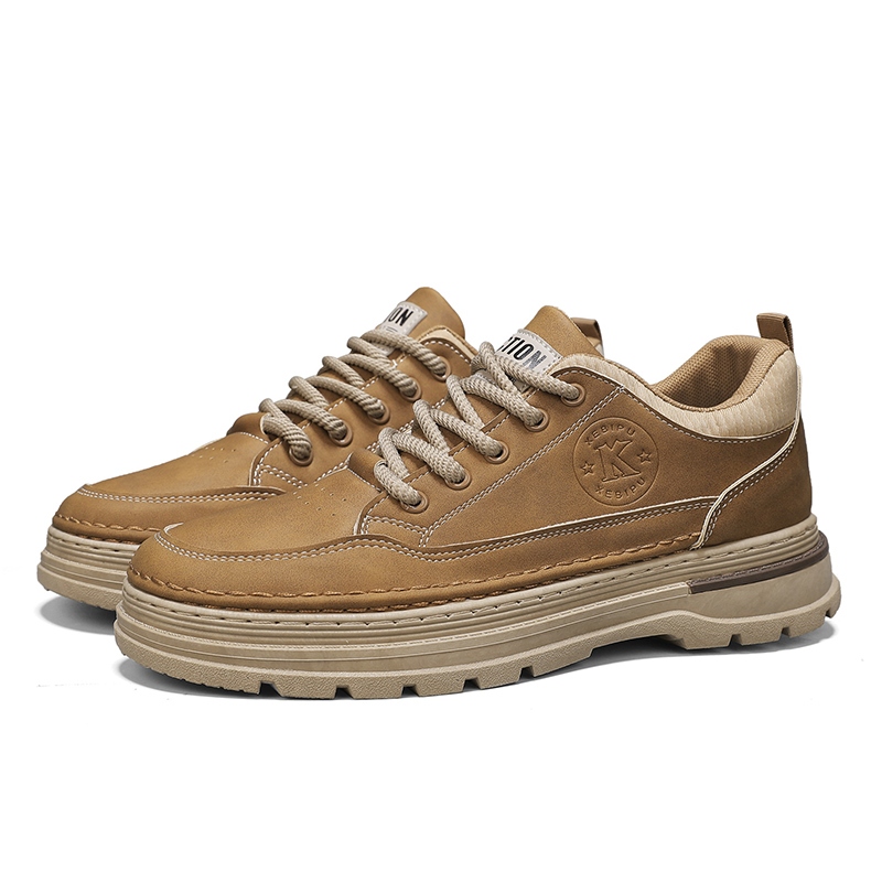 Casual Martin Shoe รองเท้าหนังกลับ รองเท้าผู้ชาย K8221