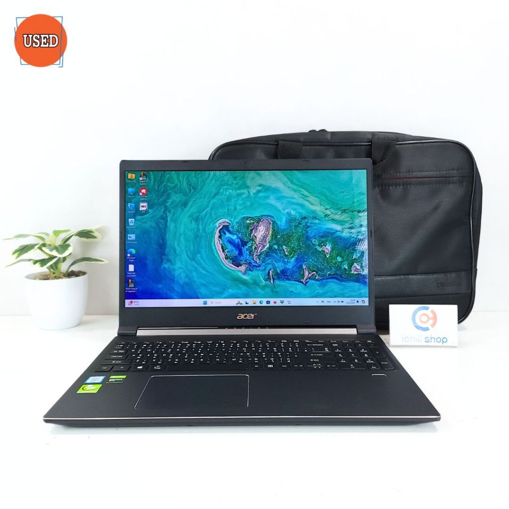 NOTEBOOK (โน๊ตบุ๊ค) ACER ASPIRE 7 จอ 15.6" / INTEL CORE I5-9300H / RAM 8GB DDR4 / SSD 512GB / VGA NV