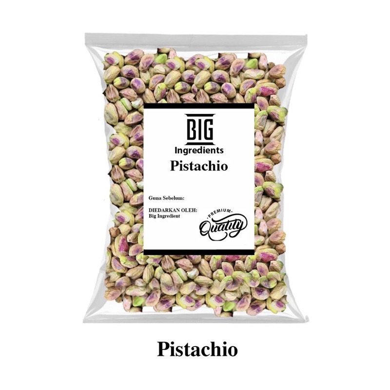 ถั่วพิสตาชิโอ แกะเปลือก Pistachio Without Shell tiada cangkerang USA 250g 500g 1KG gram grams