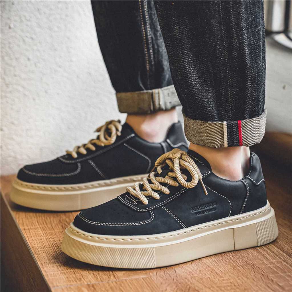 Casual Sneaker รองเท้าผู้ชาย รองเท้าแฟชั่น รองเท้ากีฬา L833