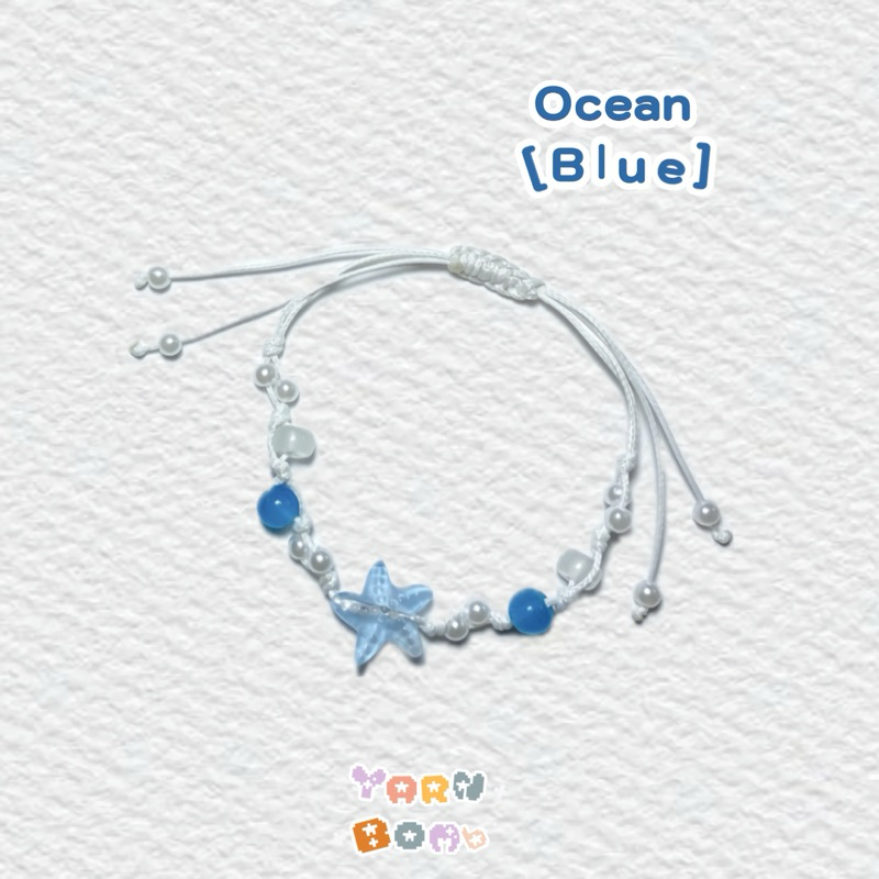 เครื่องประดับ สร้อยคอ สร้อยข้อมือ Ocean (Blue)