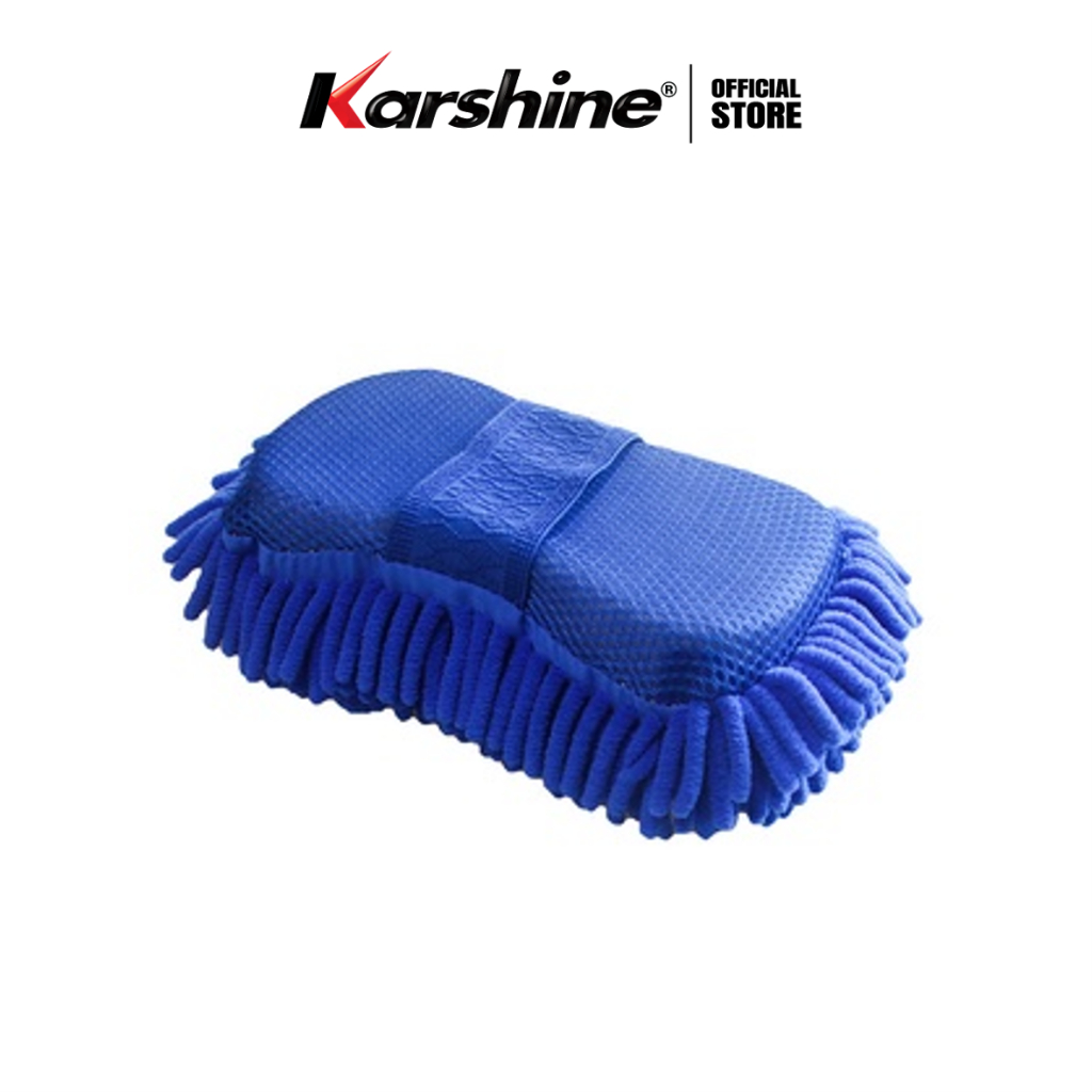 Karshine คาร์ วอชชิ่ง แพด ฟองน้ำไมโครไฟเบอร์