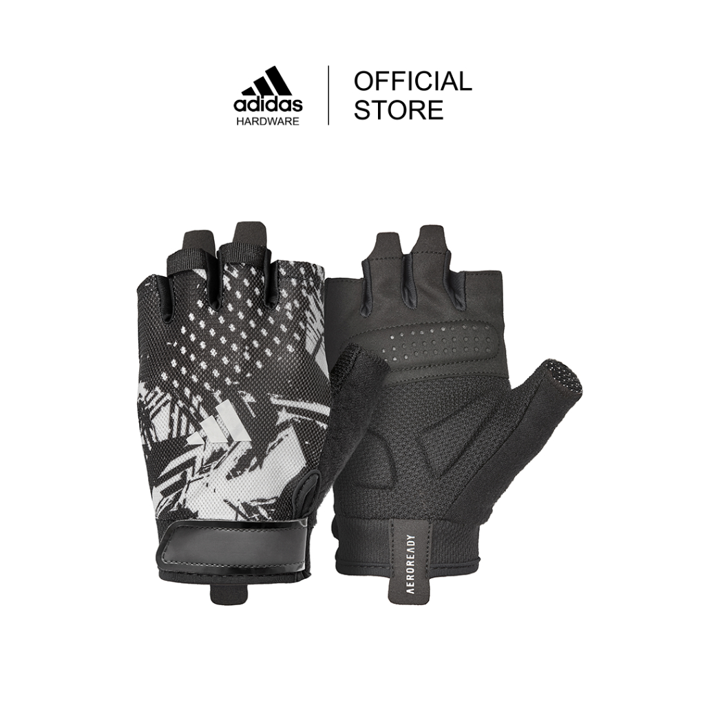 adidas ถุงมือ Essential Training สีกราฟิก / Essential Training Gloves Graphic (1 คู่ / 1 Pair)