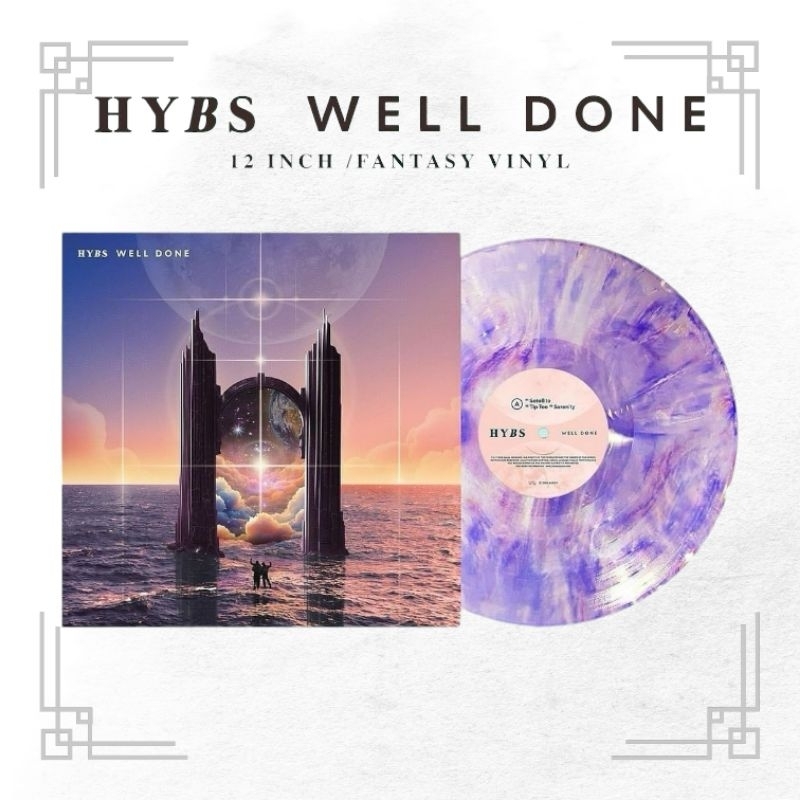 VINYL HYBS WELL DONE แผ่นเสียง Hybs Well done