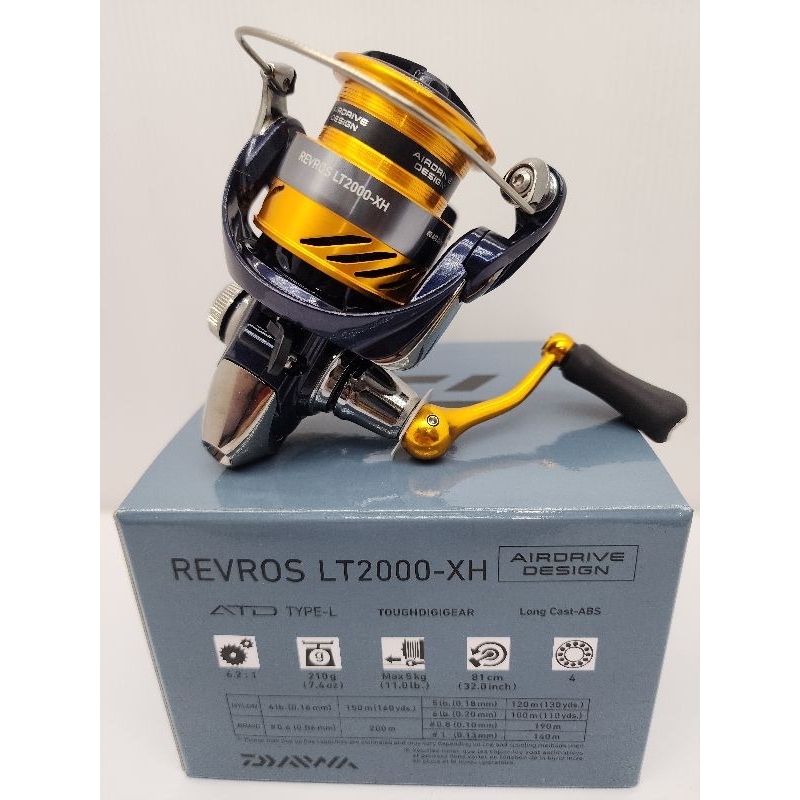 รอกไดว่า DAIWA REVROS LT ปี2023 รุ่นใหม่ล่าสุด มีบัตรรับประกันบริษัทไดว่า ราคา ถูกที่สุด โปรบีเคเค แกลเลอรีภาพที่ 4