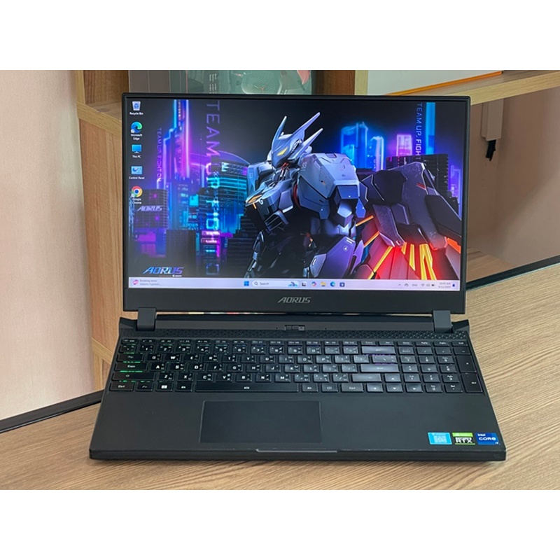 Gigabyte Aorus 5 SE4-73TH213SH i7-12700H SSD512GB RAM16GB RTX 3070 (8GB GDDR6) จอ 240Hz สินค้ามือสอง