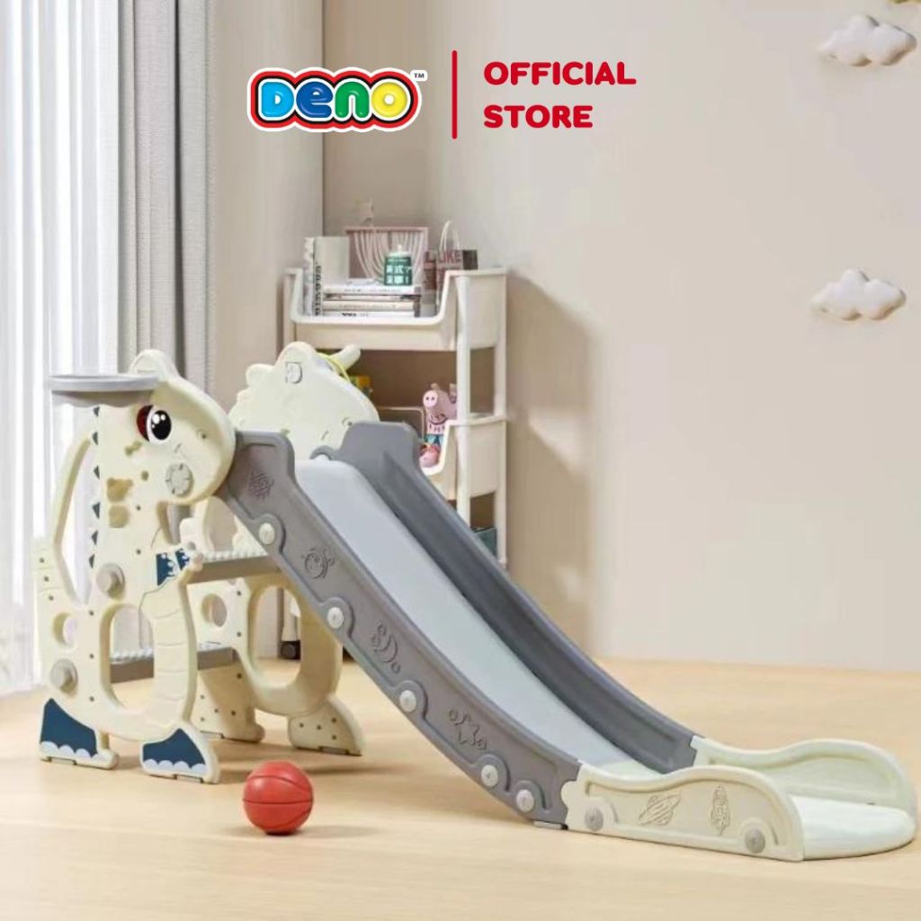 DENO - สไลเดอร์ สไลเดอร์เด็ก ยูนิคอร์น&กระต่าย  รถน้อยน่ารัก 2in1