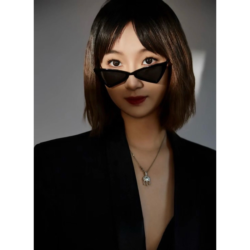 รุ่นDro24 New ITem "Retro Cat Eye" แว่นตากันแดด สไตส์เกาหลี ป้องกันแสงจากแดดUV400 ร้านอีไฉไล