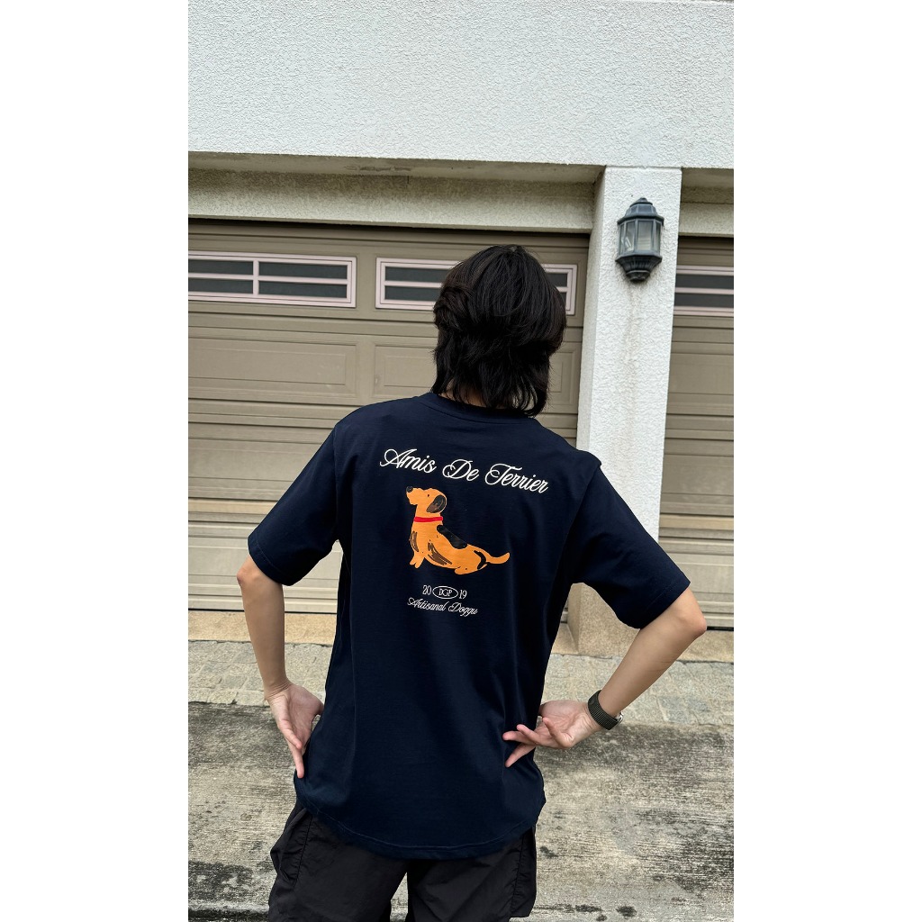 [พร้อมส่ง] DOGGU T-SHIRT AMIS DE TERRIER (UNISEX) - รูปที่ 5