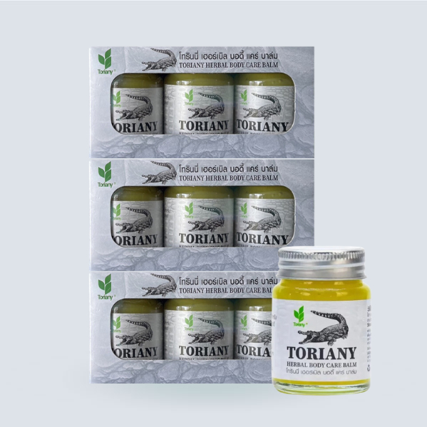 TORIANY HERBAL Crocodile Herbal Balm (30gx3pcs)
