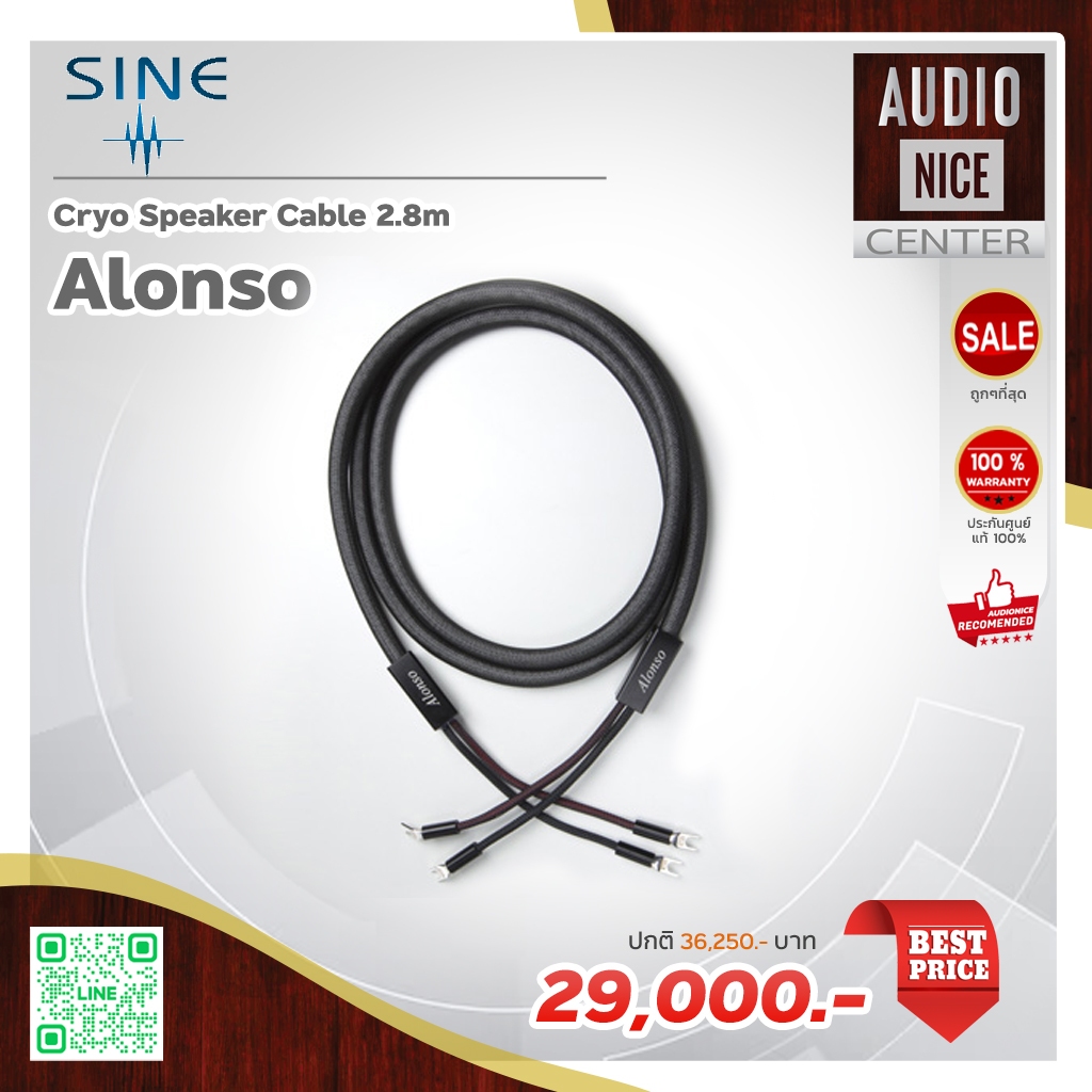 SINE Alonso Speaker Cable Cryo Speaker Cable