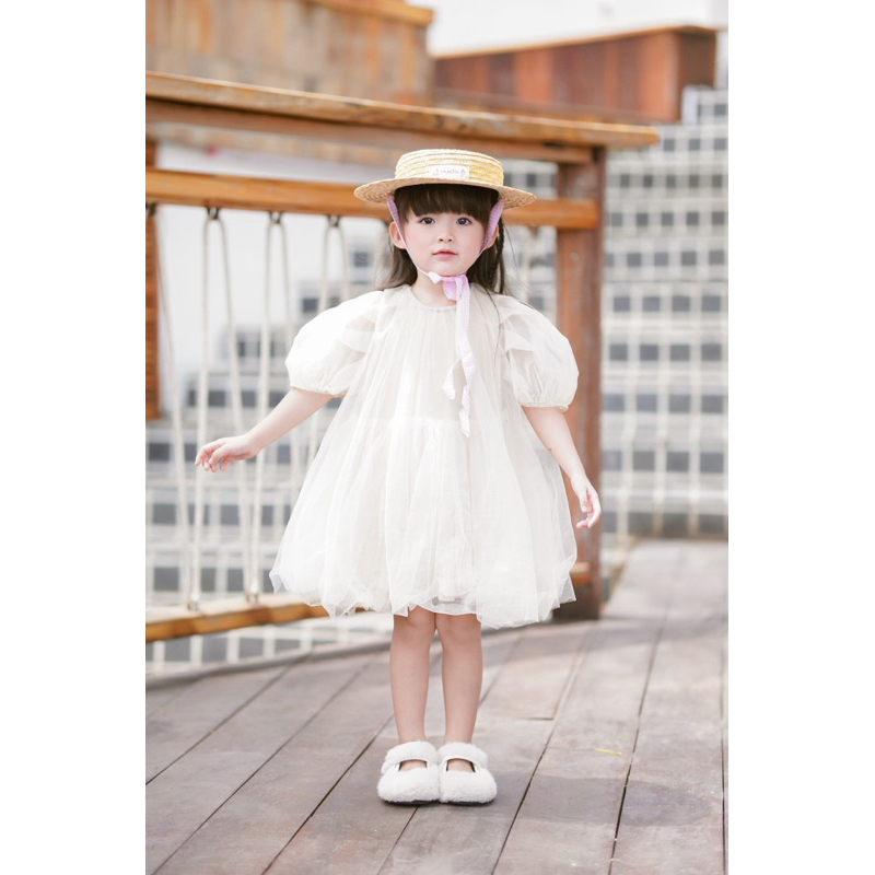 Soft layers night dress เดรสทรงพอง