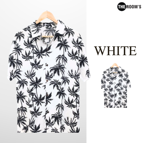 THE ROOM’S – เดอะรูม เสื้อฮาวาย โคตรนุ่ม แขนสั้น ผ้าไหมญี่ปุ่น ผ้าดีมาก ลาย Coconut Tree ราคา ถูกที่สุด ดีลบีเคเค แกลเลอรีภาพที่ 2