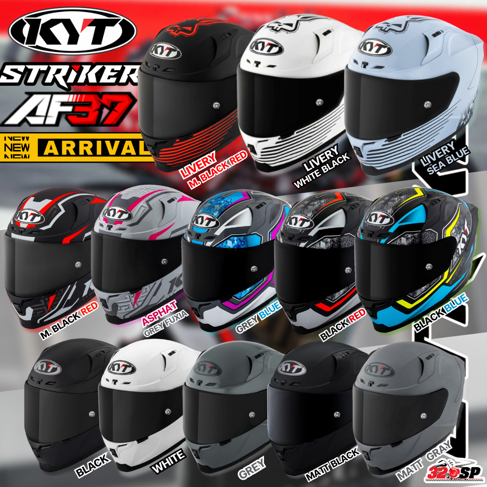 หมวกกันน๊อค KYT รุ่น STRIKER มาใหม่ ส่งไว!! SP.bike
