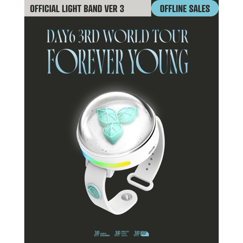 [พรีออเดอร์✔️] DAY6 OFFICIAL LIGHT BAND VER 3