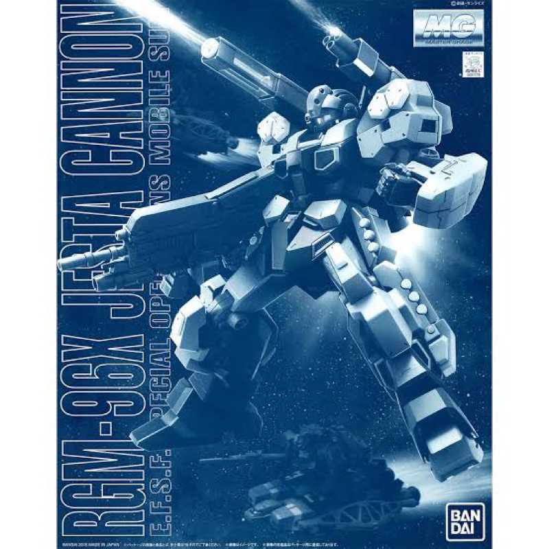 (มีของพร้อมส่ง) P-Bandai MG GUNDAM 1/100 RGM-96X Jesta Cannon