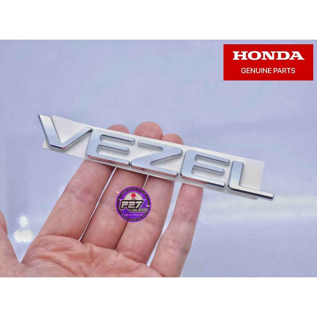 🎌แท้🎌 โลโก้ / Logo VEZEL แท้ญี่ปุ่น Honda Japan ติดฝาท้าย ตรงรุ่น Honda HR-V eHEV '21-24