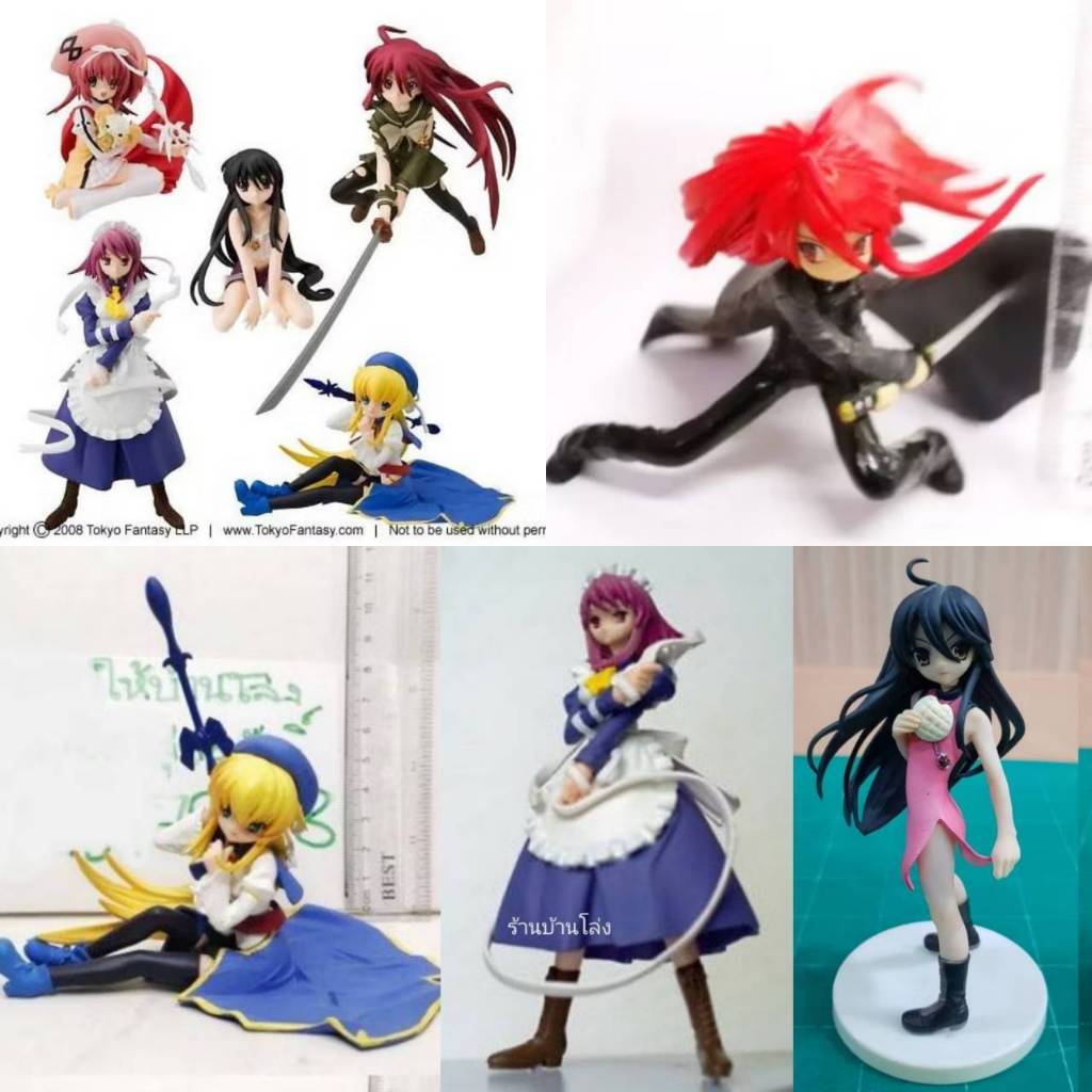 (แท้/มือ2ไม่มีฐาน) ⭐Banpresto Shakugan no SHANA /8 Swimsuit Ver. ,PVC Figure ชานะ นักรบเนตรอัคคี