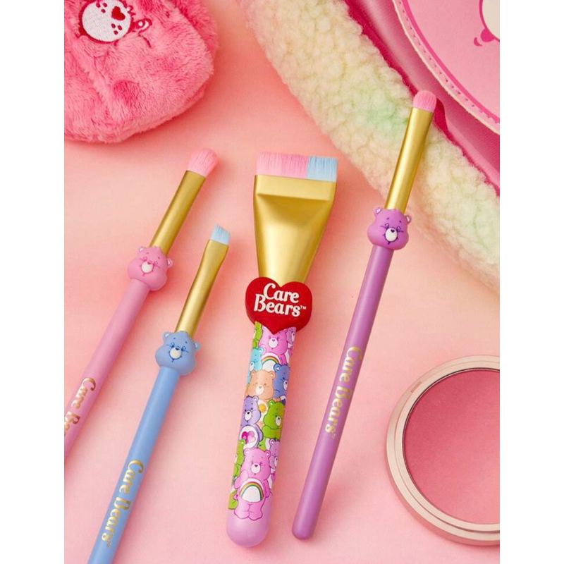 Set แปรง รุ่นใหม่ Care bears 4ชิ้น🌈✨🐻 พร้อมส่ง! ดีไซน์สวยมากก ขนนุ่มมม คุณภาพคุ้มราคา งานลิขสิทธิ์แท้100%