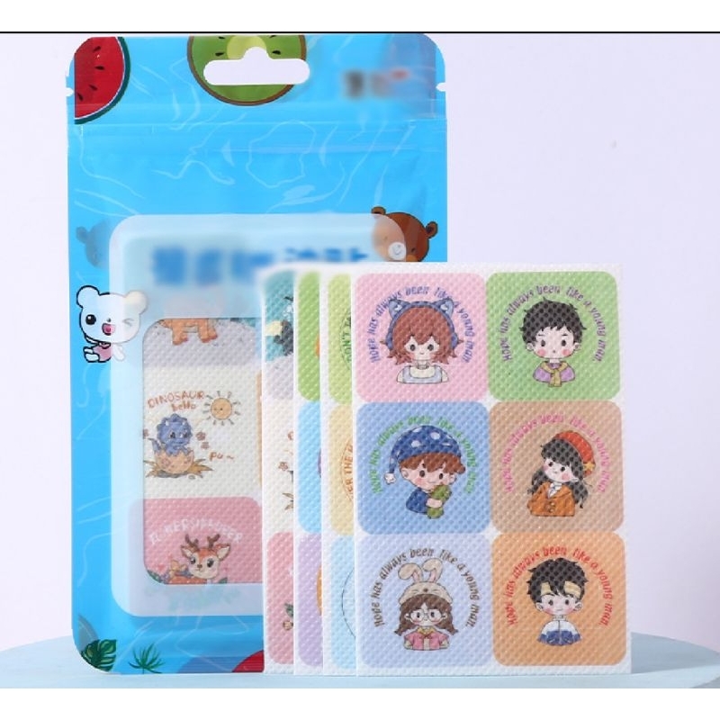 สติ๊กเกอร์กันยุง 36ชิ้น ปกป้องลูกน้อยจากยุงร้าย / สเปรย์กันยุง สูตรธรรมชาติ กลิ่นตะไคร้ มะนาว สะระแหน่ ยูคาลิปตัส 100มล.