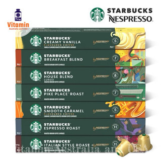 แพคเก็จใหม่ Starbucks Nespresso แคปซูลกาแฟ สตาร์บัค กาแฟแคปซ…