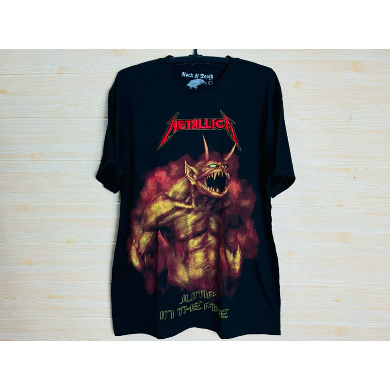 เสื้อวง Metallica Rock&Death (Bootleg Mexico)