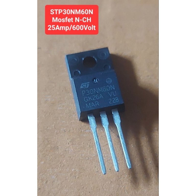 STP30NM60N Mosfet N-CH (25Amp/600Volt)