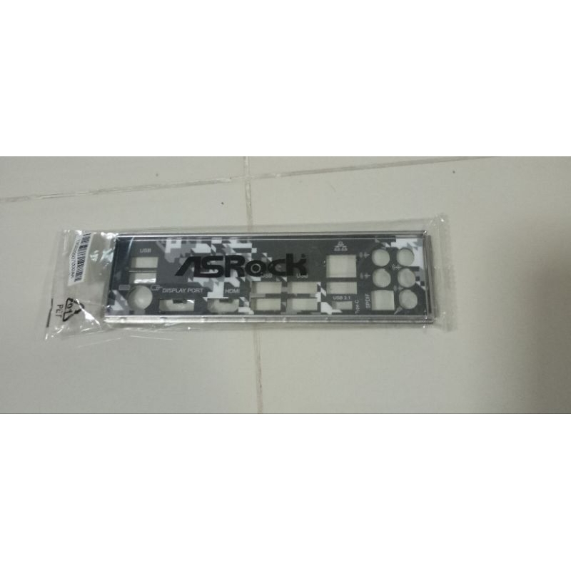 ฝาหลังเมนบอร์ด Asrock B250 steel legend